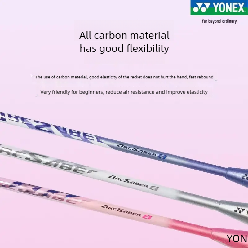 Raket bulu tangkis YONEX ARCSA - Yonex Racket Carbon ulasan dan harga