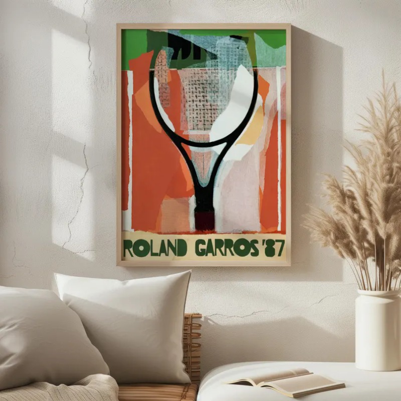 Poster Permainan Tenis Kontemp - Badminton Poster ulasan dan harga
