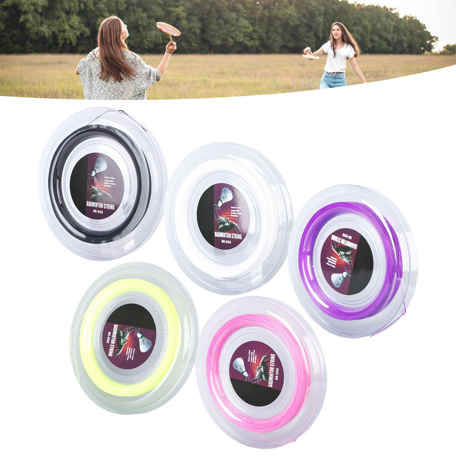 Senar Raket Bulu Tangkis 0.72m - Badminton Equipment ulasan dan harga